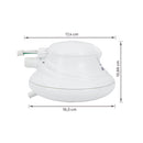 Chuveiro Elétrico Multitemperatura Branco Redondo Bella Ducha Lorenzetti