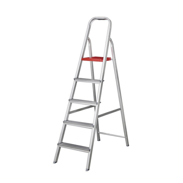 Escada de Alumínio 5 Degraus 1,53m 120kg – Reisam
